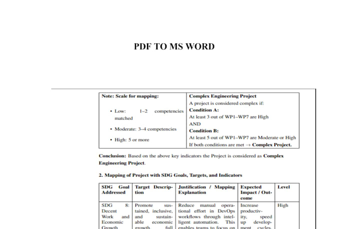 pdf to word conversion, data entry, document formatting